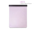 Yoga mat - suede pvc, extra wide, sweat-absorbent, dry & wet grip, thin, ultra-thin, foldable, portable, stretching