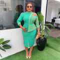 e-commerce  fashionfashion women's clothing hot diamond beads african  plus sizeelegantwork clothingdress
