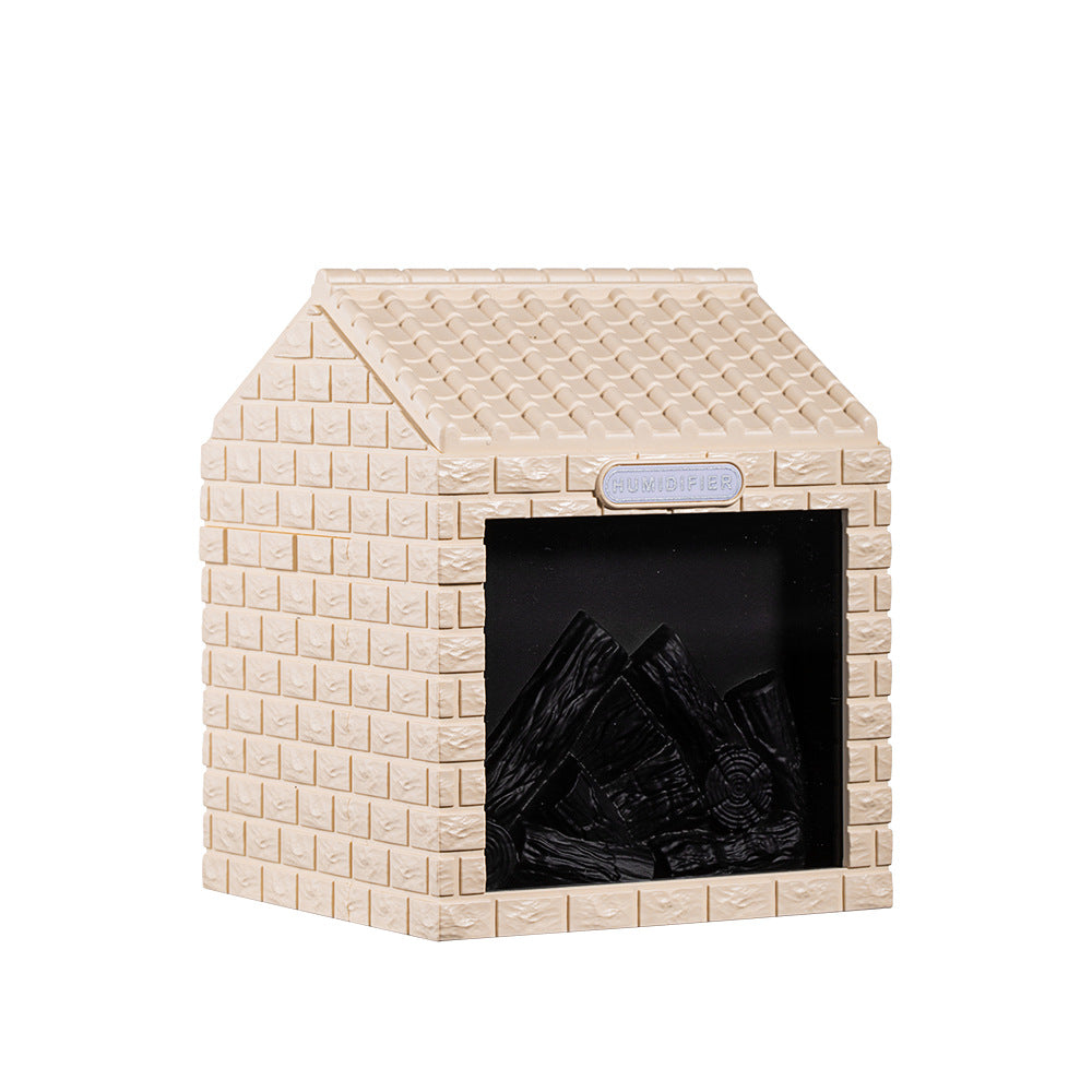 New arrivalartificial charcoal house humidifier usbfor homecreativecut out bedroom night light mini small aromatherapy machine