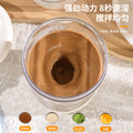 Creative minimalist automatic stirring cup - rechargeable wireless lazy water bottle - portable electric magnetic rotating shaker coffee mug