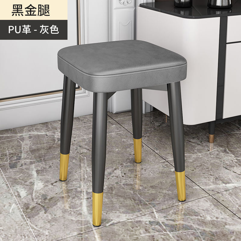 Scandinavianaccessible luxurythickened dining chairfor homerestaurant backrest makeup stool casual table and chair coffee hotel negotiation chair