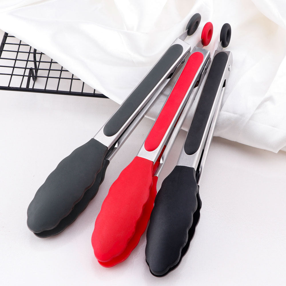 Cross-border kitchen utensils, food clip, silicone food clip, barbecue clip, steak clip, bread clip, grilled meat, fried fish clip, household