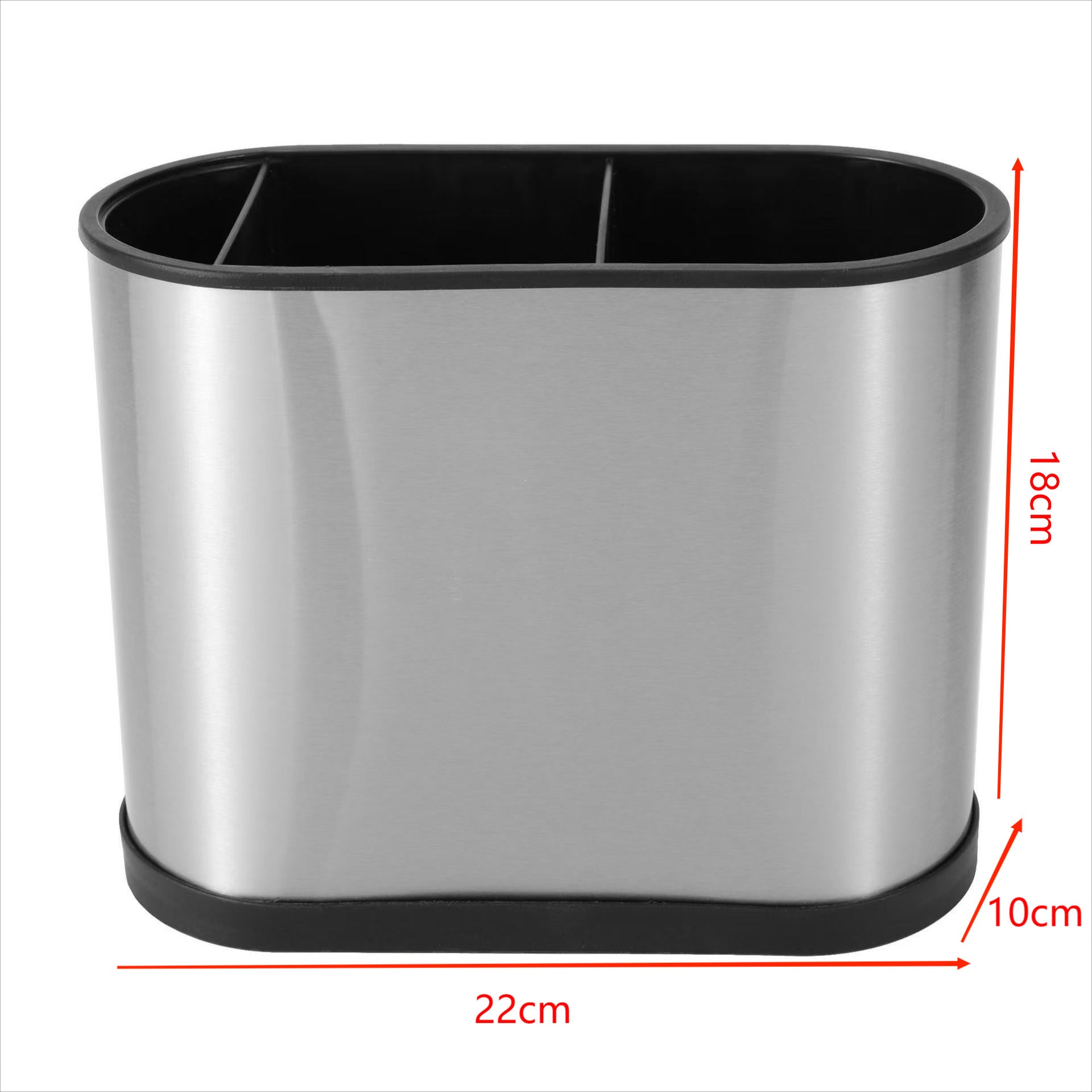 Cross-border new kitchen household stainless steel chopsticks tableware multi-functional integrated drain storage box spoon chopstick cage