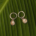 European and american amazon new scallop beach retro chic earrings elegant jewelry earrings travel party gift for women