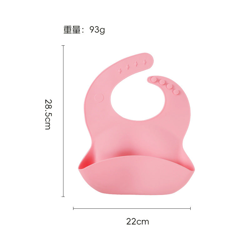Silicone kids' meal set: baby food training suction bowl, food-grade fork and spoon, feeding utensils for babies