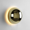 Bedroom modern wall lamp round background wall corridor eclipse bedside lamp scandinavian decoration aisle living room casual