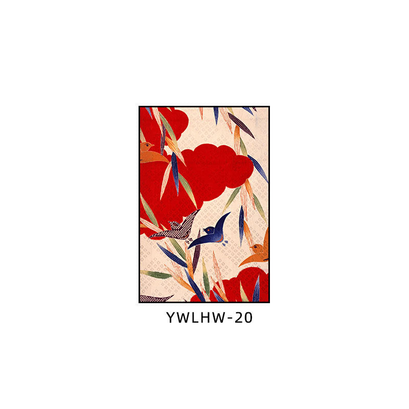 Japanese decorative painting Japanese restaurant traditional zen log wind pattern hanging painting sushi yakiniku shop box mural