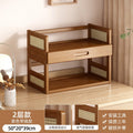 Desktop storage rack multi-layer for home living room multi-functional student desk storage cabinet office table top book shelf