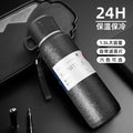 316l stainless steel vacuum insulated thermos - all steel construction, large capacity, portable for men's outdoor travel, hiking, and mountaineering