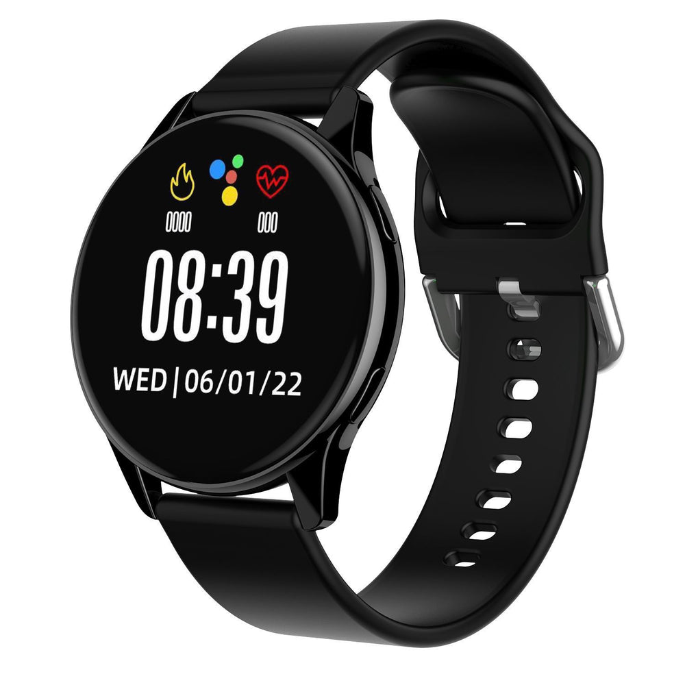 New product t2pro 1.28inch amoled round screen new smart watch pedometer heart rate blood oxygen call touch screen