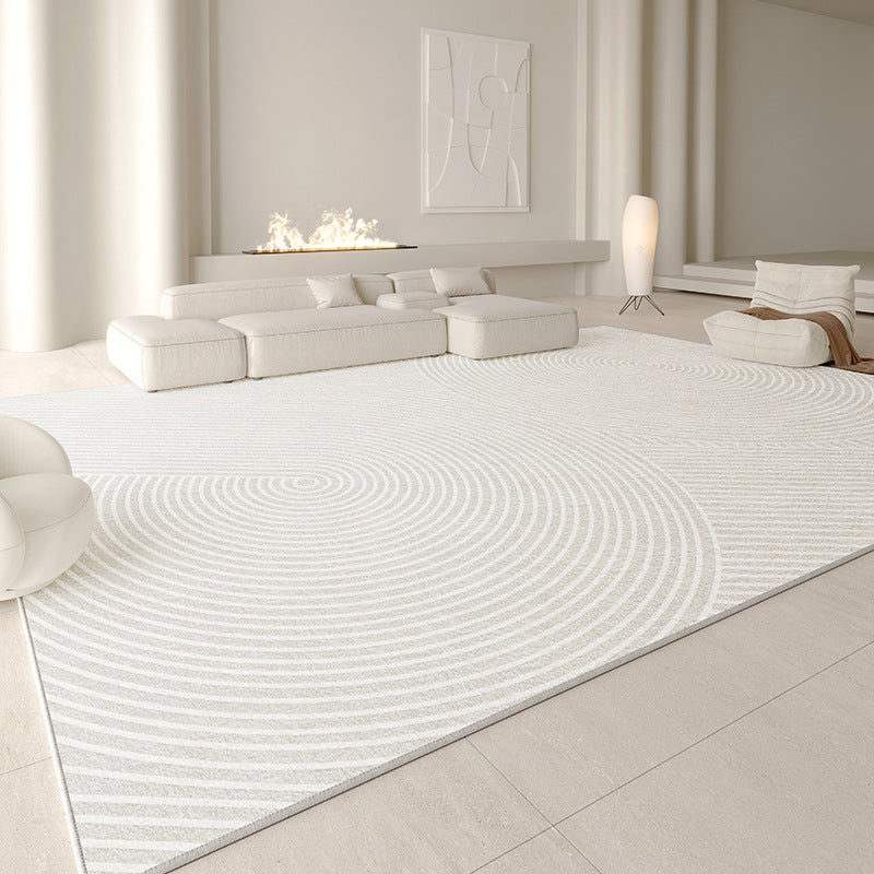Distribute living room carpets  new style no-wash and wipeable sofa cream style waterproof bedroom bedside high-end floor mat
