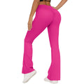 New arrival cross-border breathable brushed high waist elastic butt lift casual wide leg nine-point pants running fitness yoga bottom pants