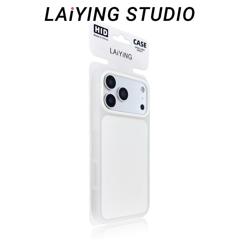 Instantly transform your phone with this minimalist, large-hole ice cream design case, compatible with apple 17 pro max and iphone 16. features button protection for enhanced durability