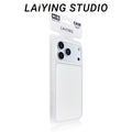 Instantly transform your phone with this minimalist, large-hole ice cream design case, compatible with apple 17 pro max and iphone 16. features button protection for enhanced durability