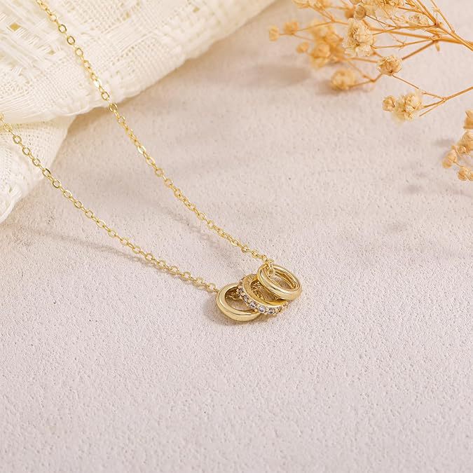 Wanxing european and american roman ring small waist pendant necklace cross-border classic casual design clavicle chain necklace wholesale