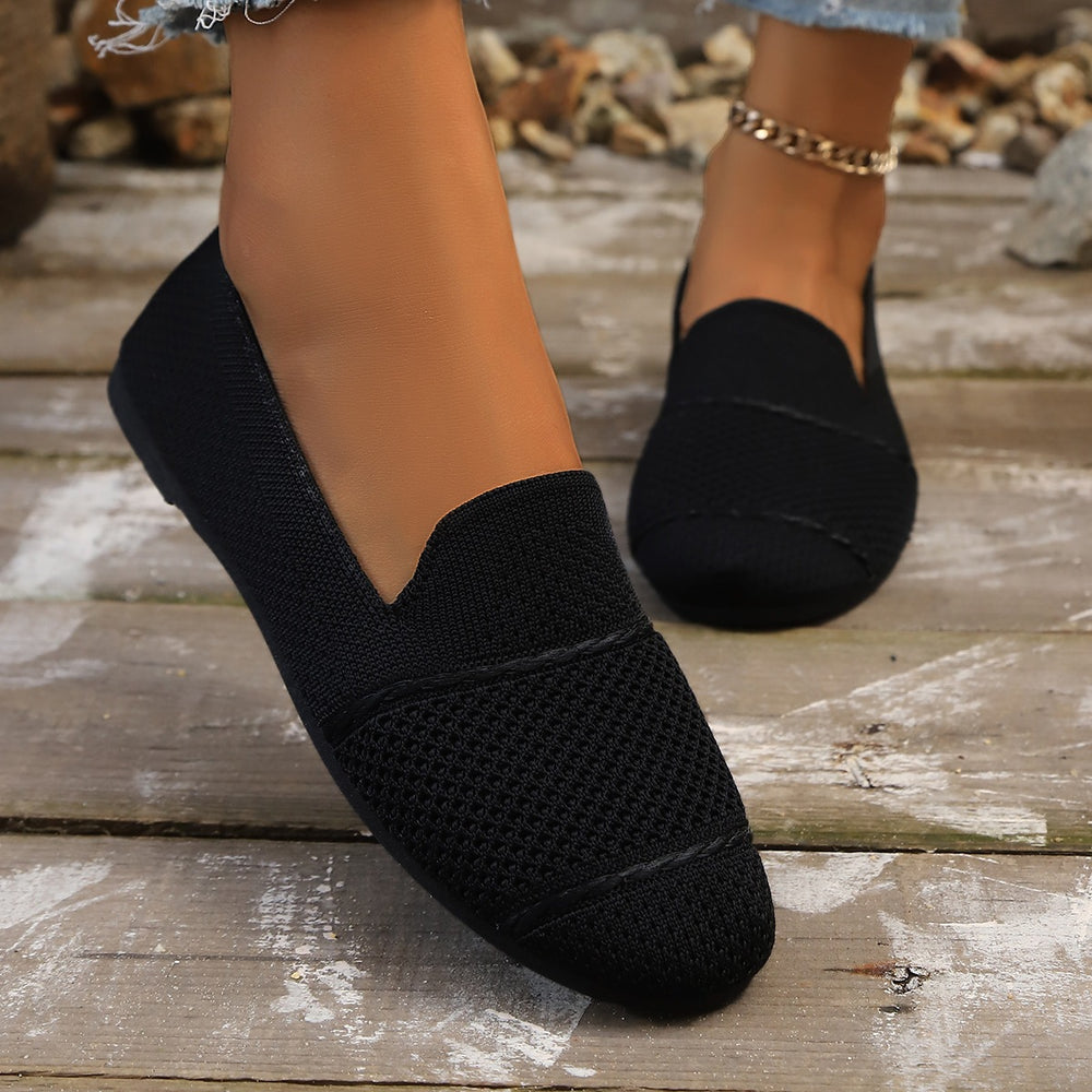 summer new arrival: plus size women's casual comfortable fashionable minimalist outdoor single shoes wholesale