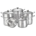 middle east direct sales aluminum sanding pot double layer cooking 18-24 pot set steamer wholesale pots