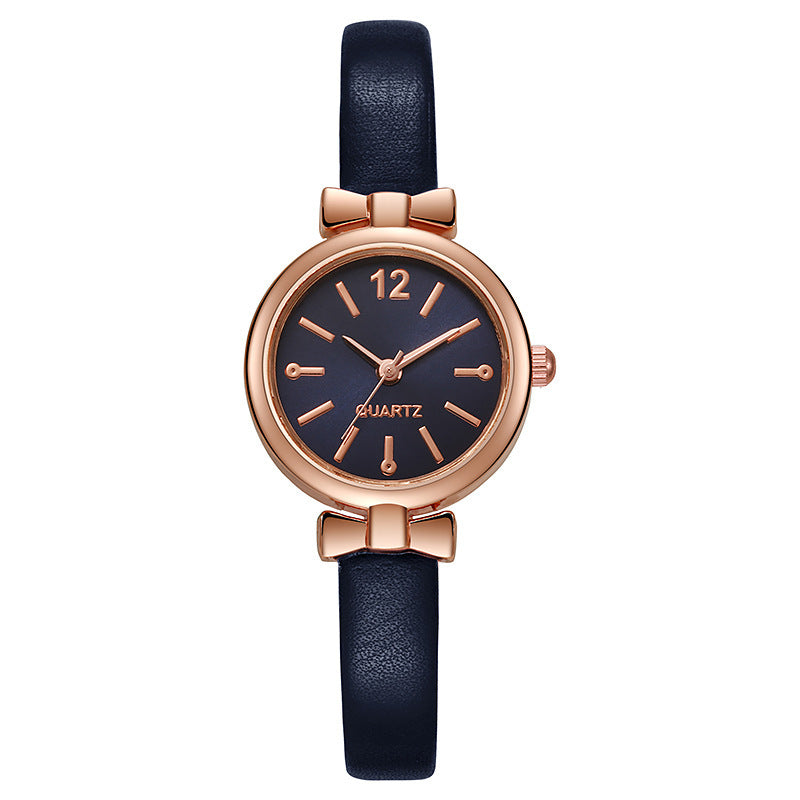 New arrival small fresh forest style antique style alloy watch female student casual thin belt women's watch black
