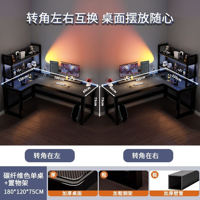 Corner computer desk for homel-shaped study table casual bedroom study table study corner desk