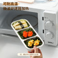 316 stainless steel divided lunch box - student meal container, prevents flavor mixing, bento box, household food storage container, refrigerator prep box