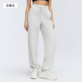 Quick-drying sports pants for women summer thin loosecasual pants straight-leg jogger pants two-piece running fitness pants d26081