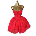 European and american cross-border women's fashion:  summer new arrival - elegant bandeau lace high-waisted a-line slip dress with unique design