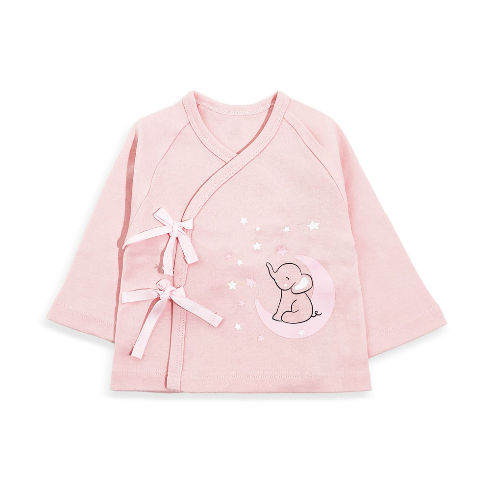 Export original single baby separatessuit diagonal pink clothes pants spring autum infant pure cotton clothes suit
