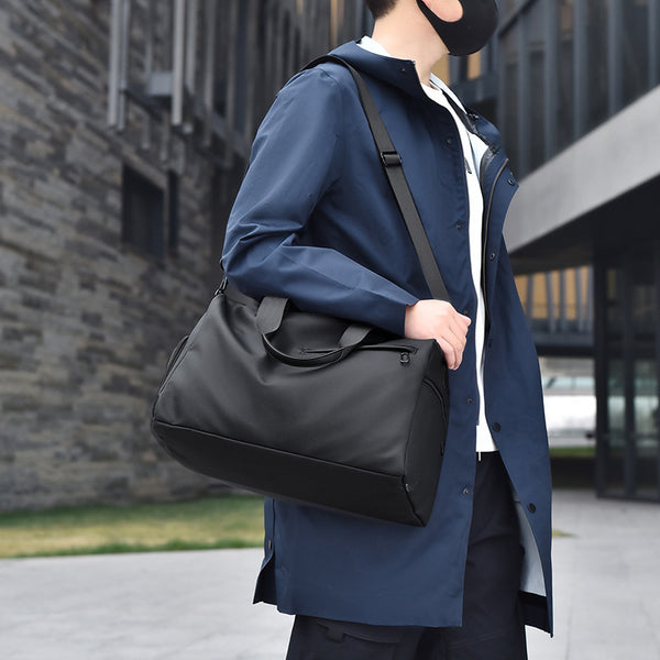 Cross-border men's casual luggage bag women's fashion going out fitness bag wet and dry separation handbag large capacity travel bag