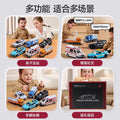 Kids' rescue vehicle toy set - alloy car ambulance police car - baby boy construction toy car model