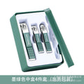 Stainless steel nail clipper three-piece gift set - cuticle nippers, manicure kit, wholesale nail clipper set