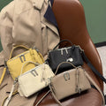 Women's fashionable and high-quality handbag - 2026 new retro minimalist boston shoulder & crossbody bag - small square bag