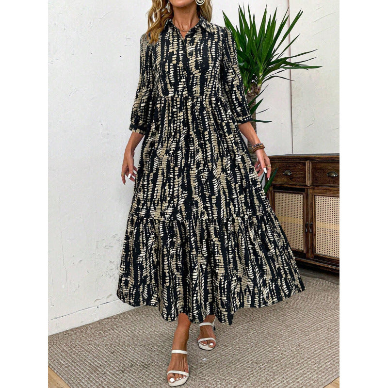 Real shot of in stockexport cross-border 1688  shopee independent station fashiondress