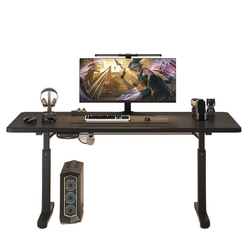 Electric adjustable desk - heavy-duty, reinforced legs - perfect for home office, gaming, study, and computer use