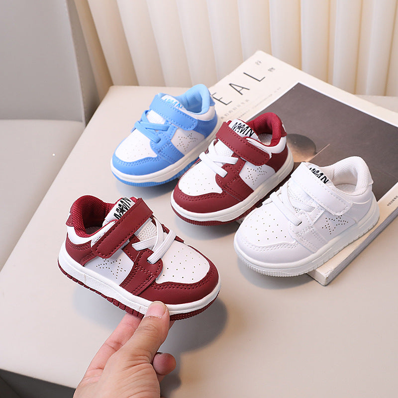 Spring/autumn kids' athletic shoes: boys' casual sneakers, girls' toddler shoes, baby shoes - fashionable soft sole, ages 1-6