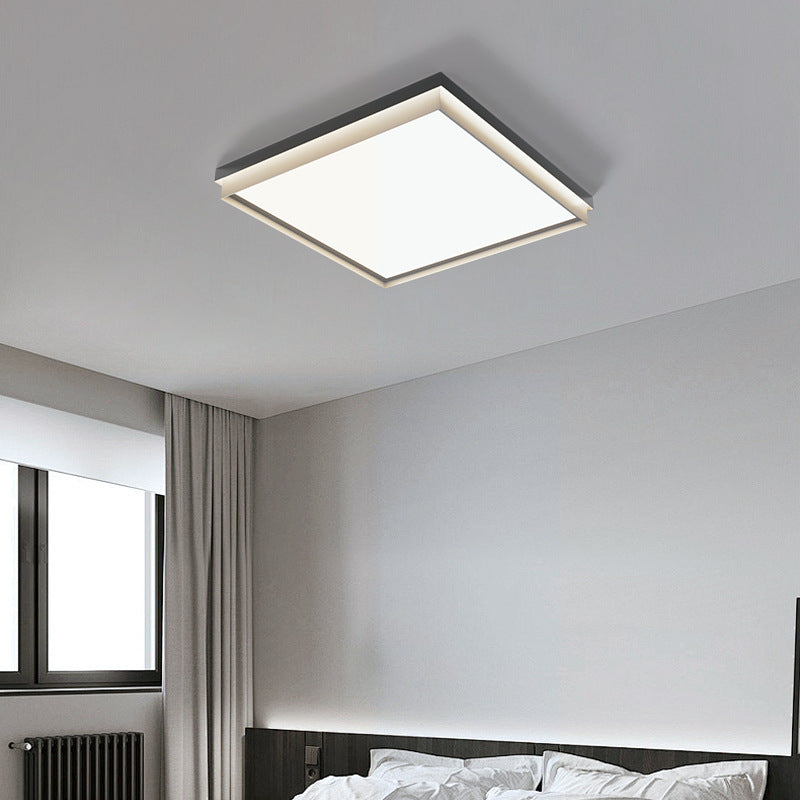 Super bright living room ceiling light rectangular 2025 new main light modern simple bedroom light whole house lighting package