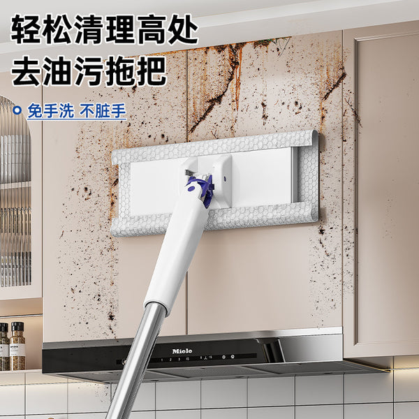 Face towel mop free hand wash household mini small mop lazy to cloth mop free hand flat mop wholesale