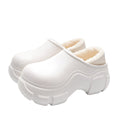 2025 winter new cute cotton slippers - soft sole, closed heel, warm, non-slip, thick sole, suitable for pregnant women, postpartum care, and surgical cotton shoes