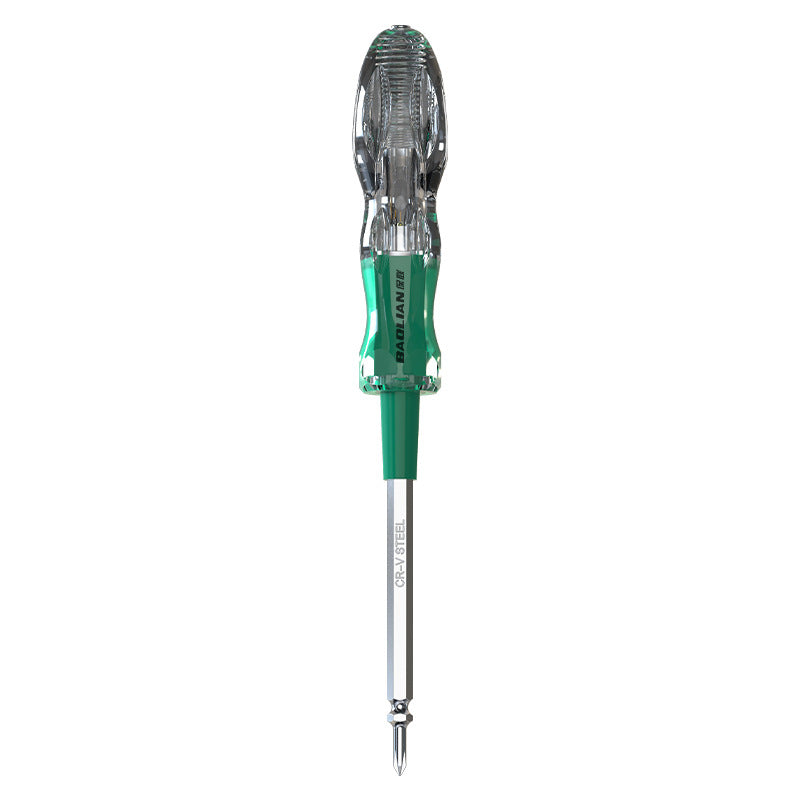 High-torque voltage tester - electrician's specialized tool for fault detection, breakpoint identification, home use, drop-resistant, insulated, multi-functional voltage tester screwdriver