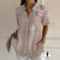 wholesale women's short-sleeved shirts, trendy shirt with hot-selling cross-border print designs, dropshipping available