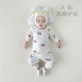 Kids' underwear set - korean style thermal underwear, high-waisted belly protection pants, new spring/autumn pajamas & loungewear