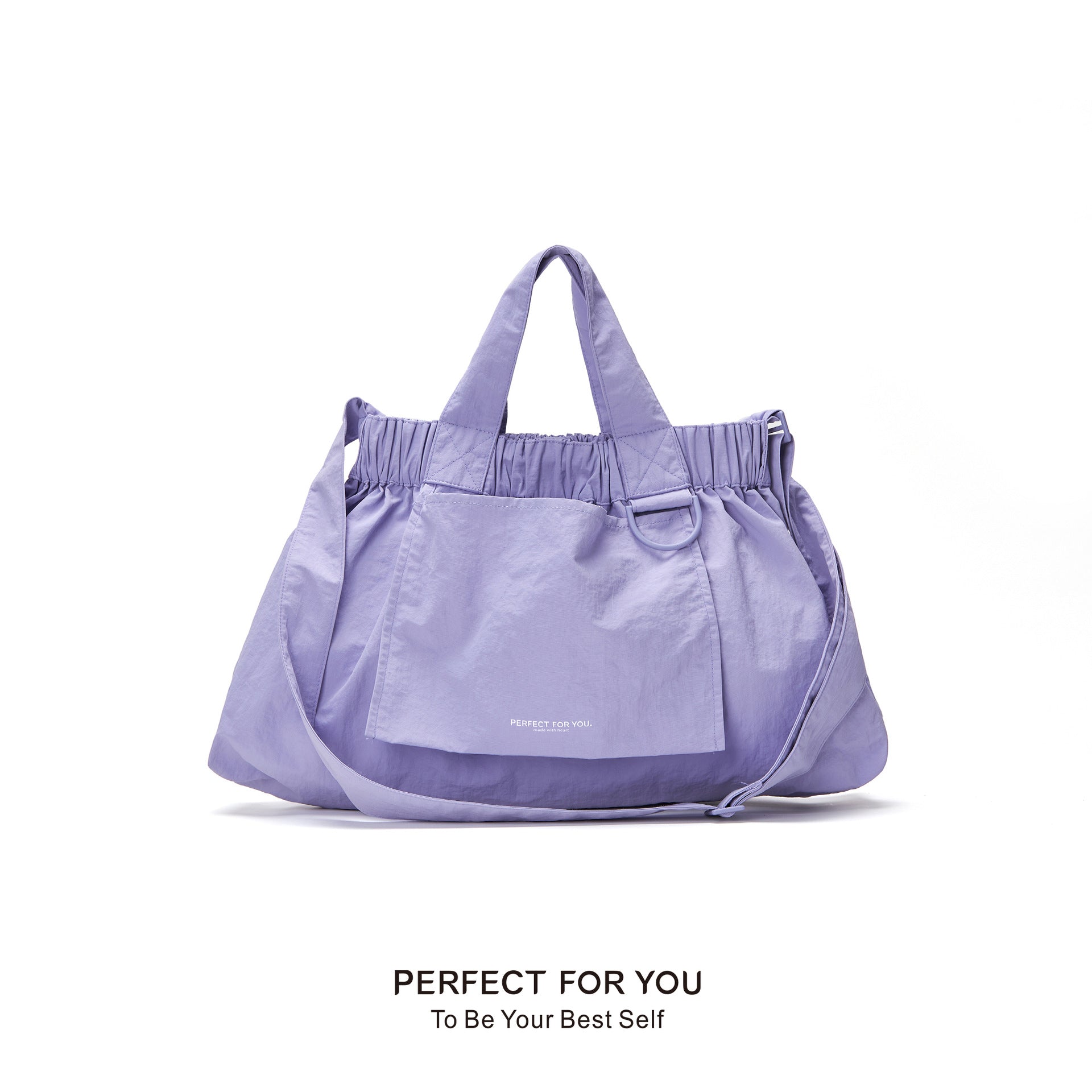 Cross-border new messenger bag fashionable Singapore small bag nylon waterproof shoulder bag large capacity can be stored underarm bag