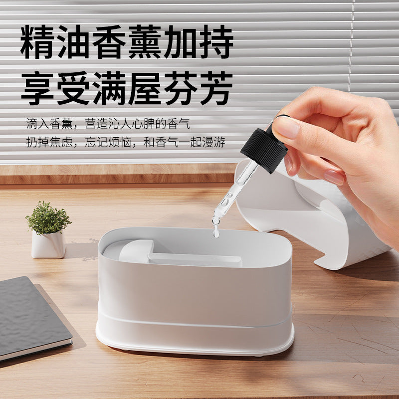 new humidifier, colorful simulated flame aroma diffuser, home hotel desktop usb air humidifier