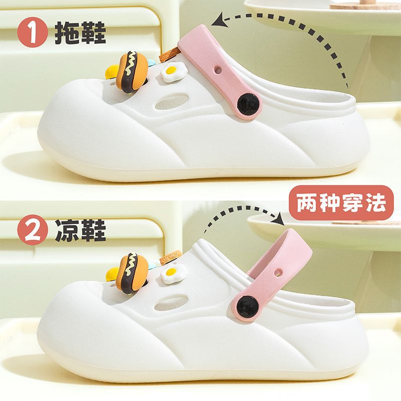 Women's high heel platform clogs - new anti-slip beach sandals & slippers for women - summer outdoor wear