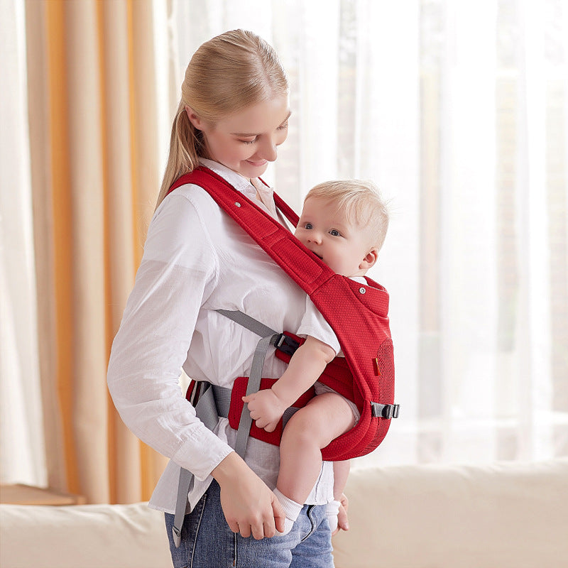 Amazon baby carrier - two-in-one ergonomic hip seat & front carrier - lightweight & portable for newborns to toddlers - perfect for lounging & travel