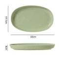 Fish plate-green