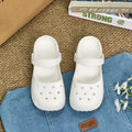 Summernew arrival ballet shoes clogs cut out nurse shoes women's sandals flat heel soft bottom breathable beach two-wear slippers