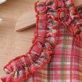 new product girl european and american style socialite plaid vest + shorts waist suit