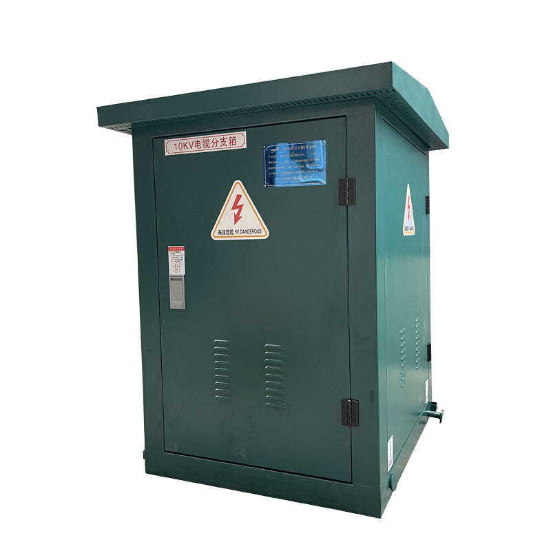 10kV outdoor high voltage cable branch box DFW-12/630 one-in-one-out European high voltage cable distribution box