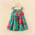 Girls' summer new arrival: camisole dress, baby girl cotton silk dress, children's floral dress, toddler skirt