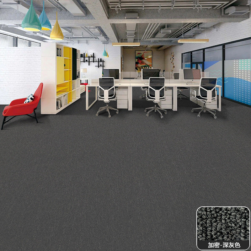 Large area carpet, fully padded, thickened, wear-resistant, easy to clean, commercial grade carpet for billiard halls, hotels, office buildings, and offices